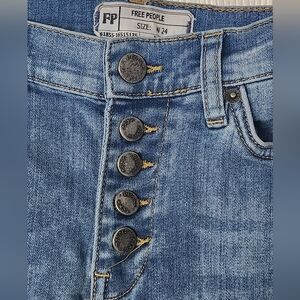 Free People Ankle Skinny Jeans Size 24